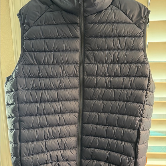 SAVE THE DUCK - Dark Blue Men's Puffer Vest - Picture 3 of 5